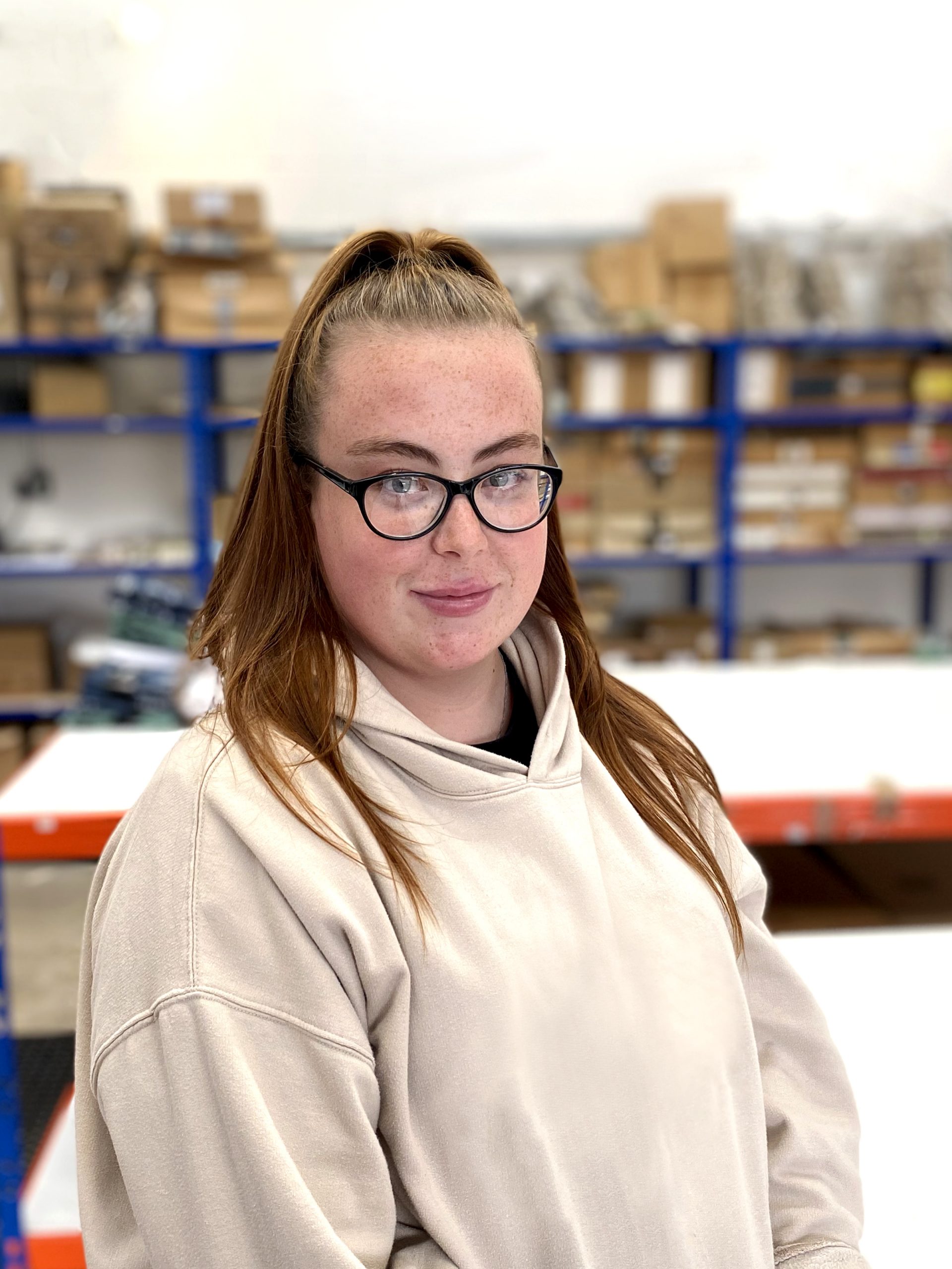 Courtney is a keen member of our bespoke packing team in Wrexham