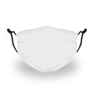 Two-Ply Premium Mask – Black Adjustable Elastic