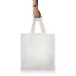 Organic Book Bag – Natural Handles – 308gsm