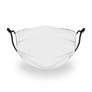 Three-Ply Premium Mask – Black Adjustable Elastic