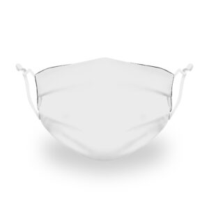 Three-Ply Premium Mask – White Adjustable Elastic