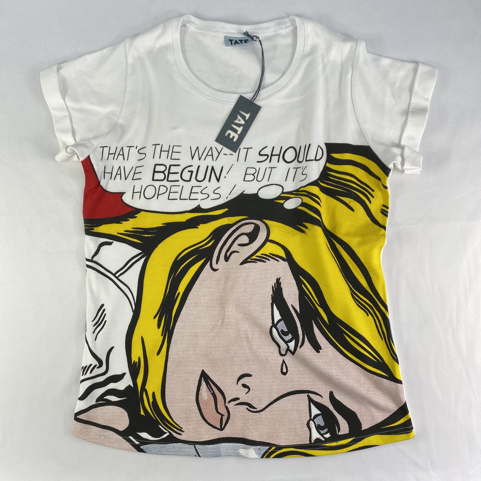 Tate Roy Lichtenstein t-shirt print on demand