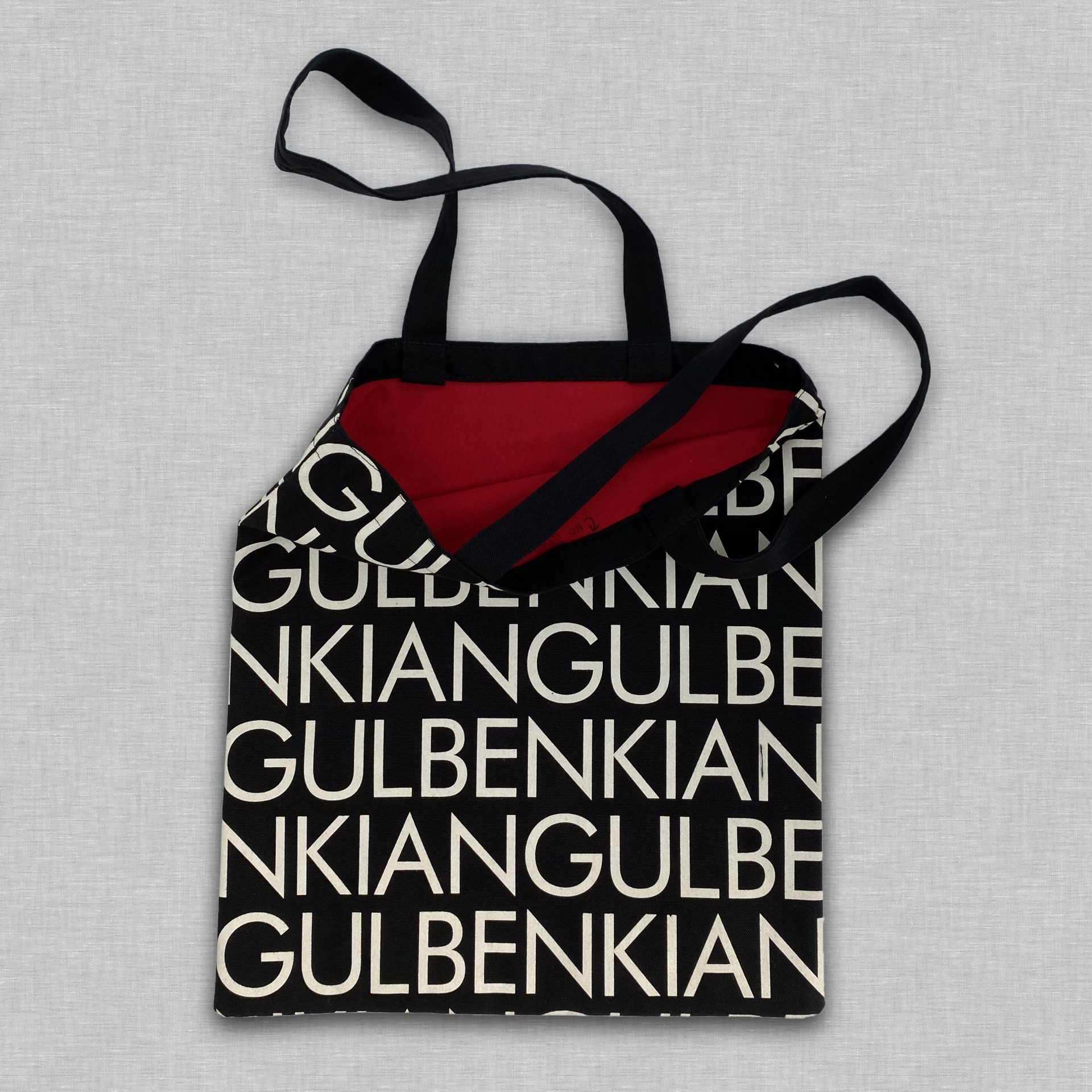 Gulbenkian Foundation printed tote bag