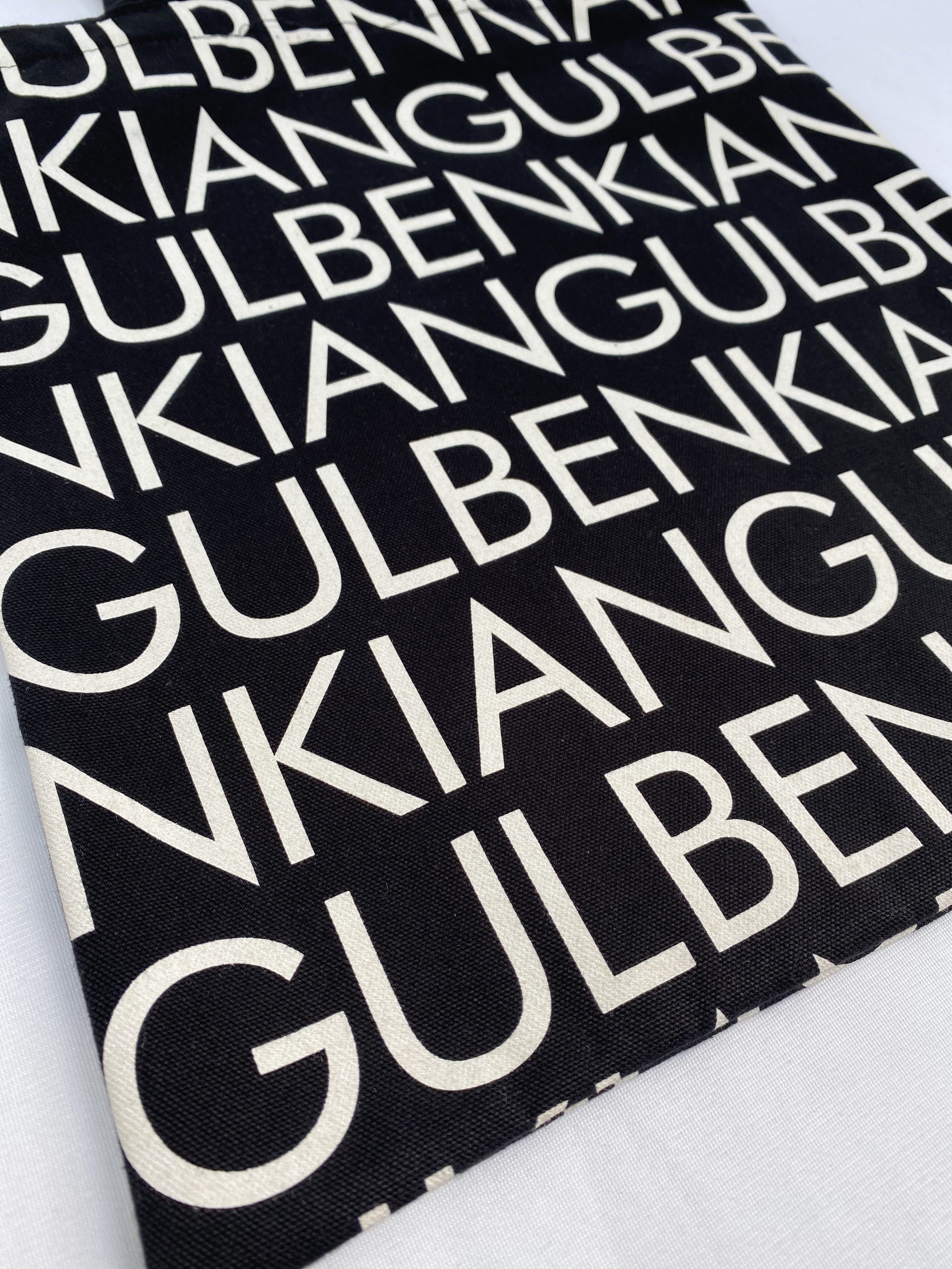 Gulbenkian Foundation printed tote bag
