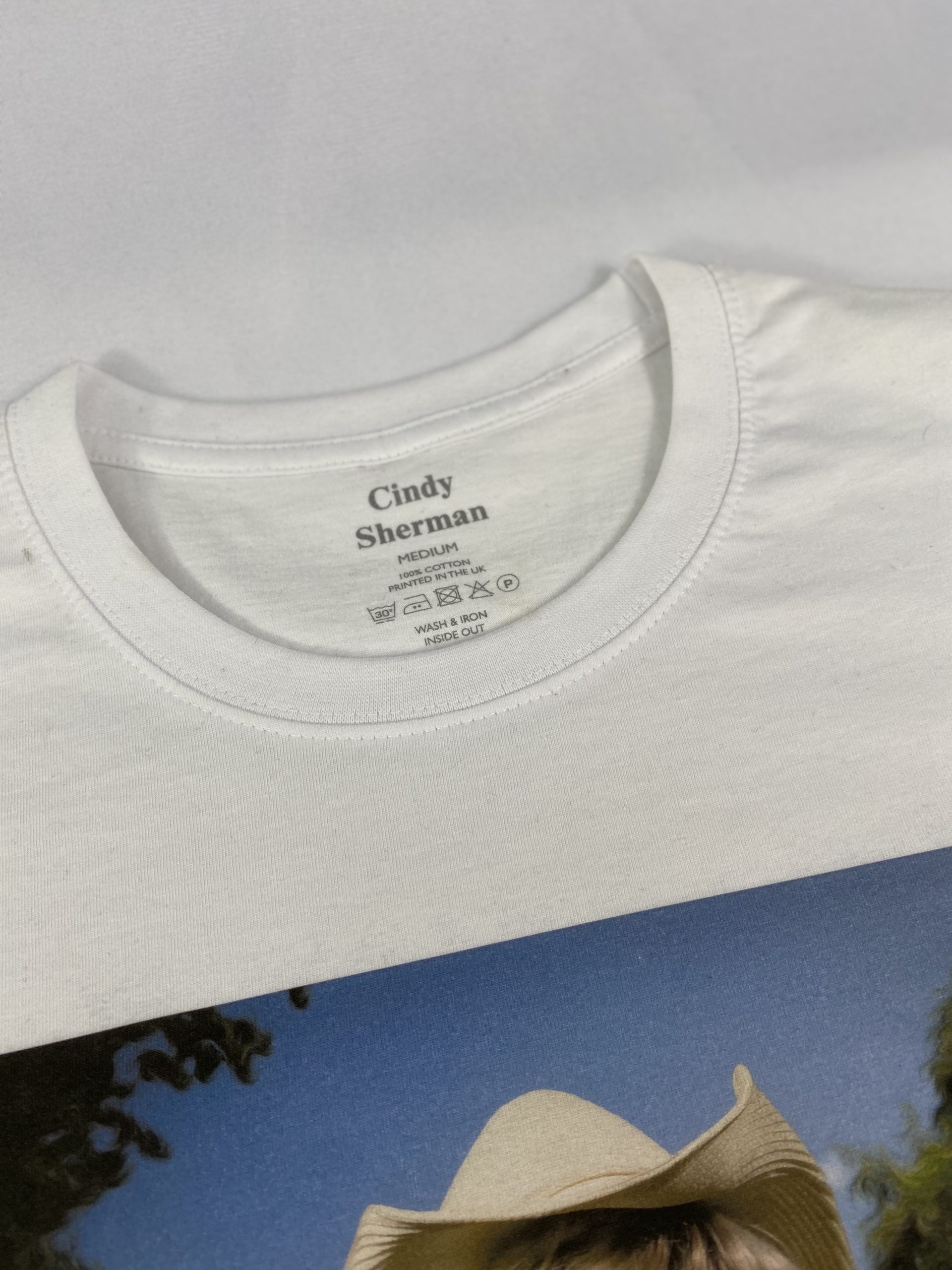 NPG Cindy Sherman T-shirt direct to garment printed