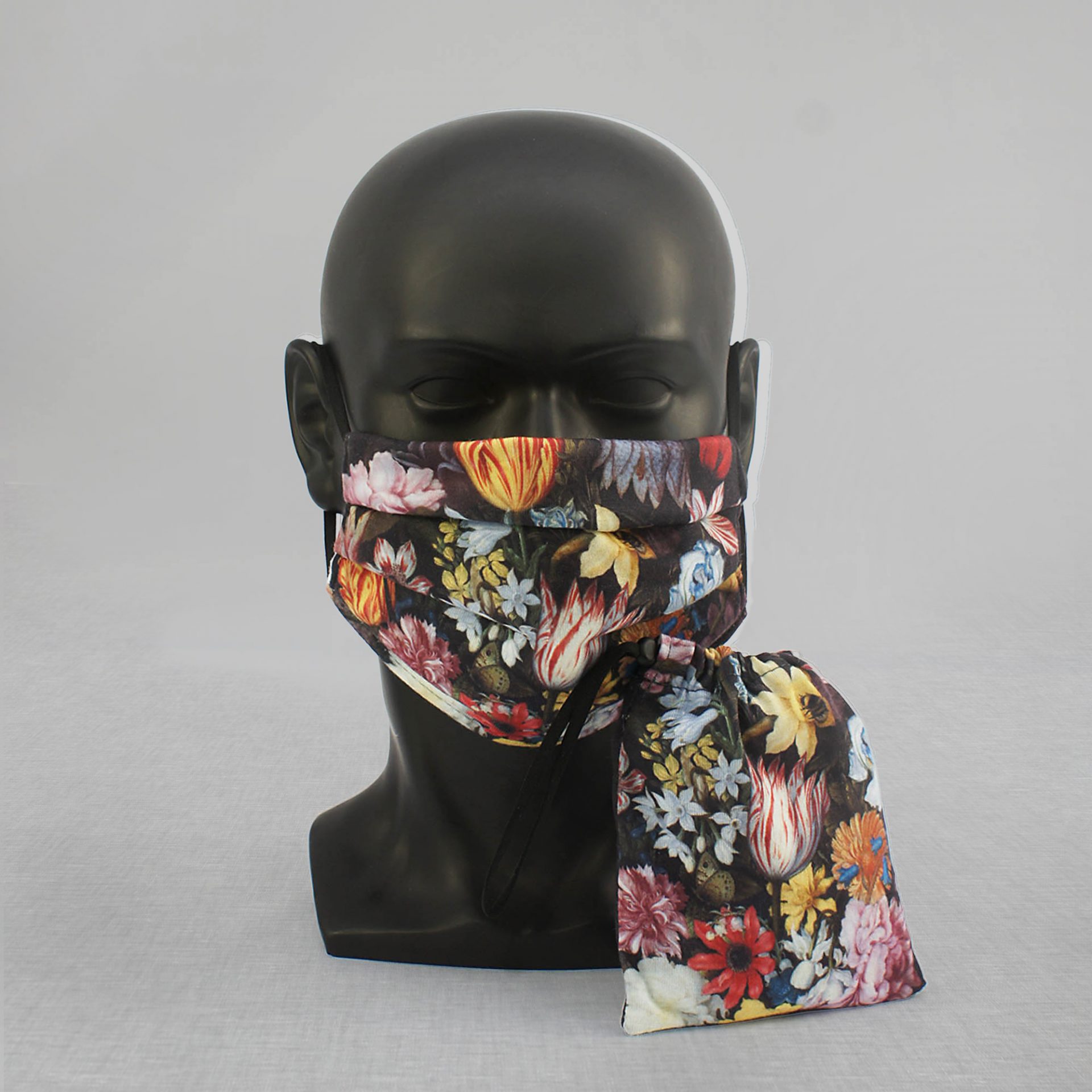 Printed face mask