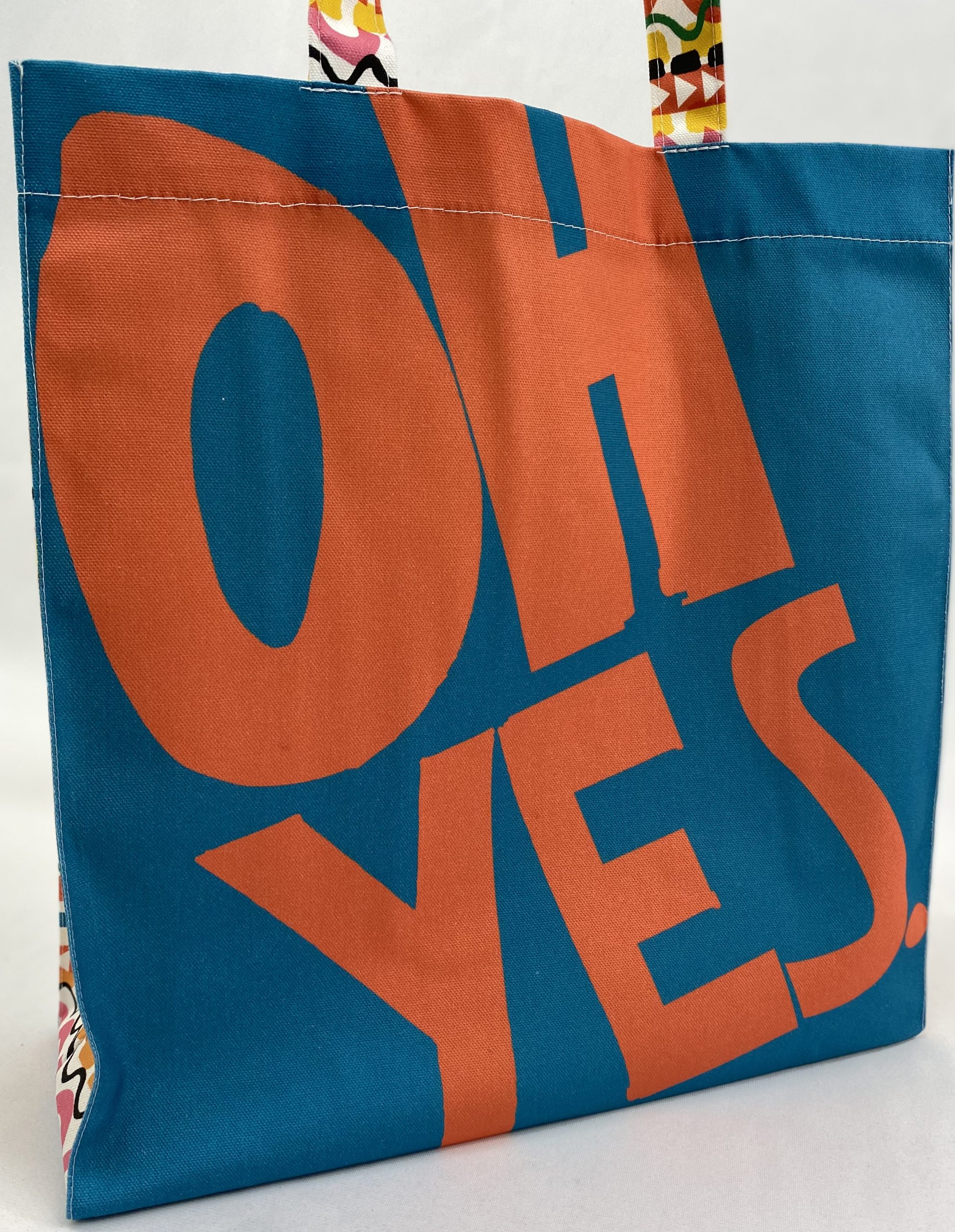 Organic Tote bag Designed by RUDE for Paul Bristow’s colection of sustainable textiles