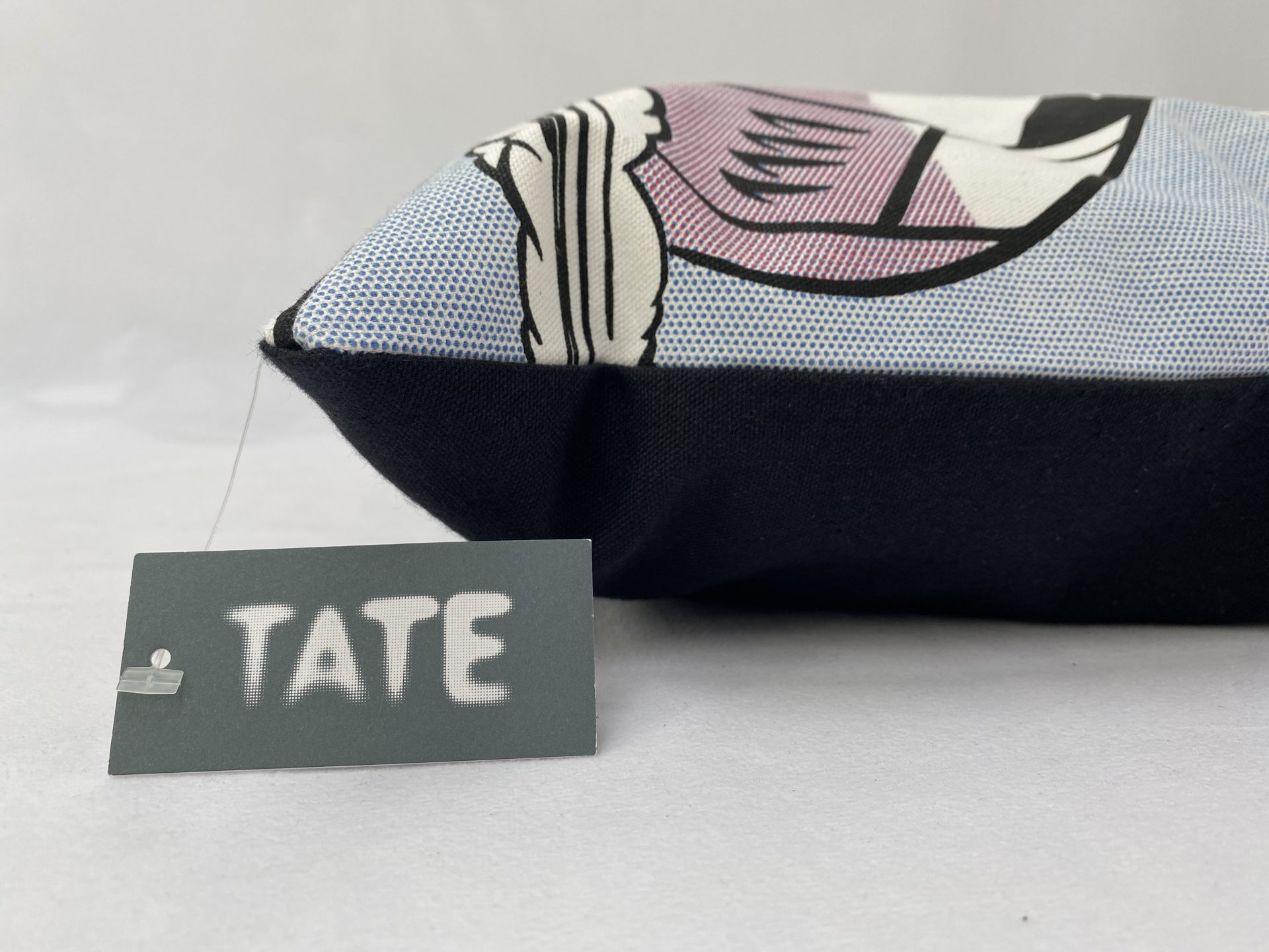 Tate Whamm Bespoke Cushion Cover Swing Tag