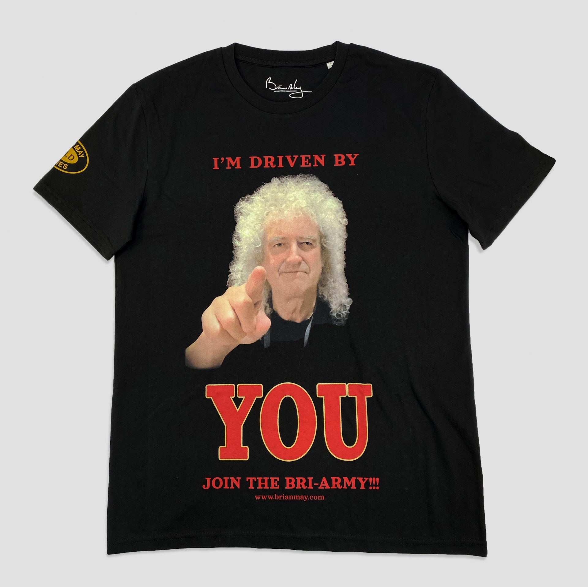 Bri-Army t-shirt DTG printed with screen printed details by Paul Bristow's