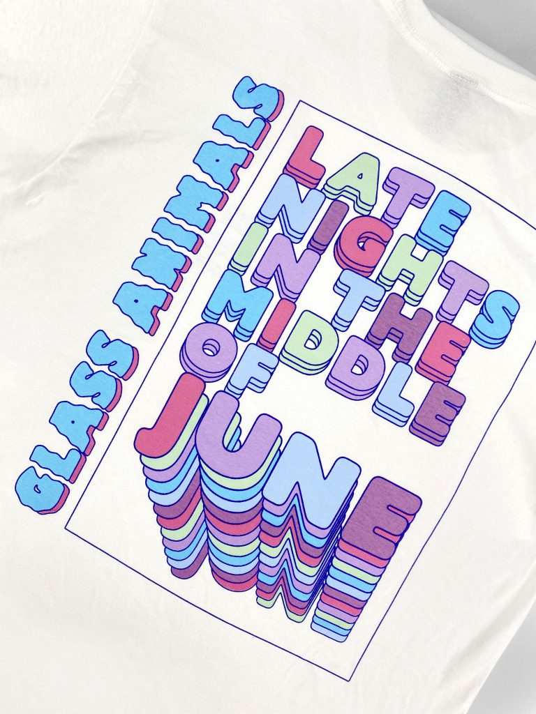 Universal Music – T-Shirt Printing – Glass Animals