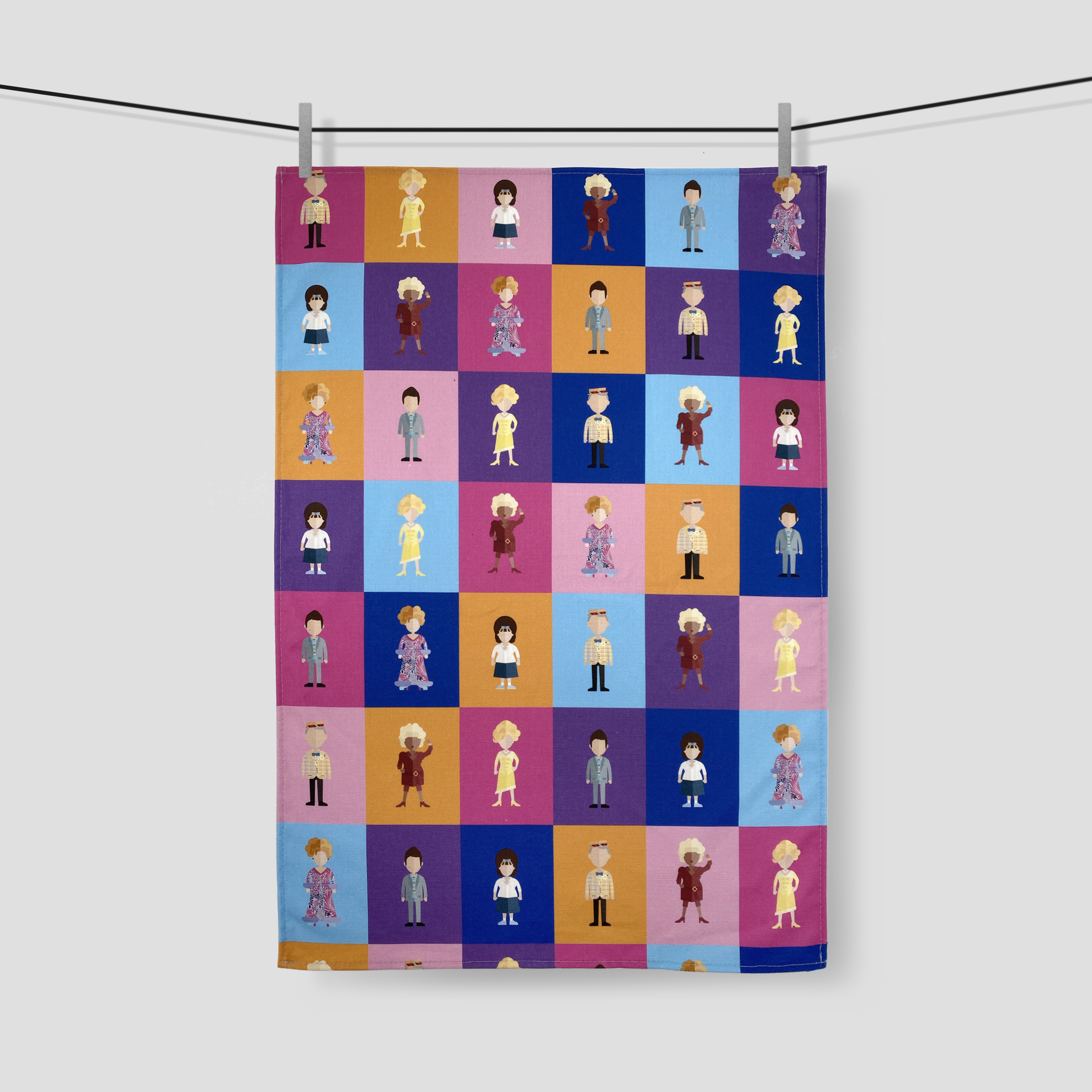 Printed Tea Towels – English National Opera – Hairspray