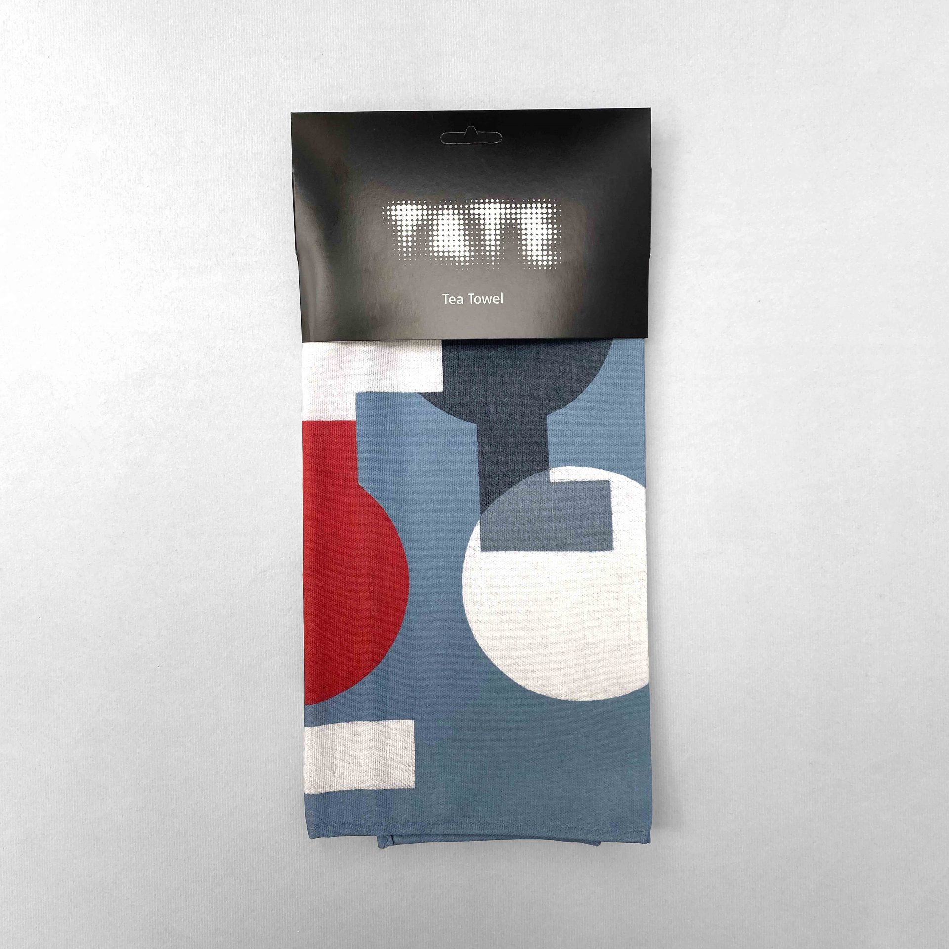 Printed tea towel with header card made in the UK by Paul Bristow